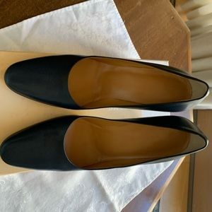 Bally Navy high heels